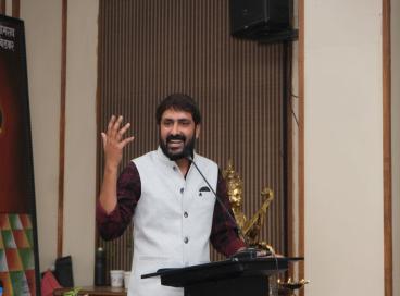 कवि सम्मेलन की एक झलक 