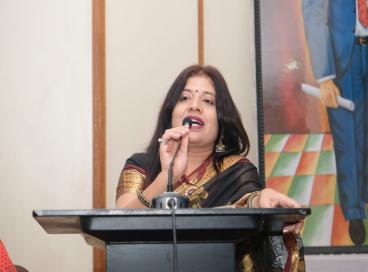 कवि सम्मेलन की एक झलक 