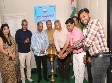 हिन्दी दिवस के उपलक्ष्य में आयोजित अकादमी के हिन्दी प्रसार केन्द्रों के लिए प्रतियोगिता की एक झलक