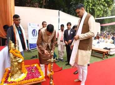 अखिल भारतीय कवि सम्मेलन की एक झलक (25 नवम्बर, 2023)