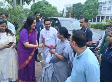 दिनांक 25 मार्च, 2025 को सेन्ट्रल पार्क, राजीव चौक, नई दिल्ली में 'संविधान हत्या दिवस' के अवसर पर एक प्रदर्शनी का आयोजन 