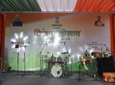 हर घर तिरंगा 2025: दिल्ली हाट में 13 अगस्त को आयोजित कार्यक्रम की कुछ यादगार झलकियाँ।