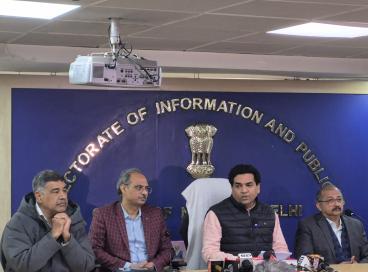 नई दिल्ली के मेजर ध्यानचंद स्टेडियम में आयोजित दिल्ली शब्दोत्सव 2026' समागम 