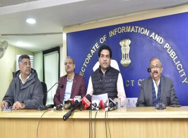 नई दिल्ली के मेजर ध्यानचंद स्टेडियम में आयोजित दिल्ली शब्दोत्सव 2026' समागम 